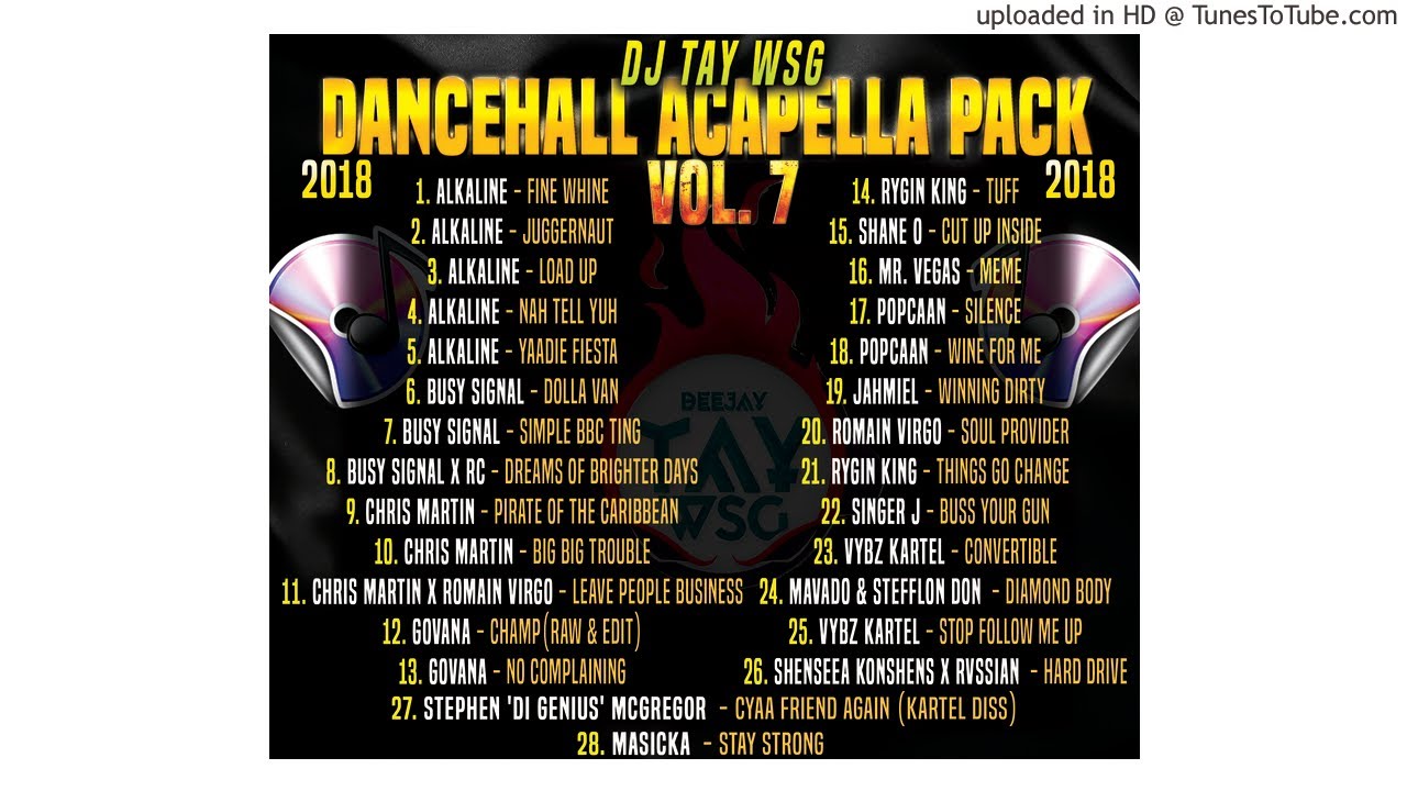Dancehall Acapella Pack